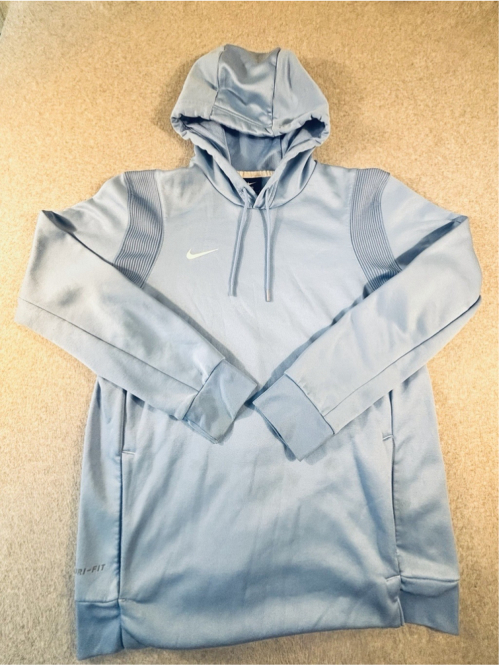 Nike Dri-FIT Football Pullover Hoodie Men's M Valor Blue CW3490-448